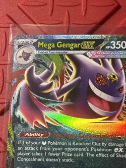 Pokemon TCG Mega Gengar EX 073 Black Star Promo Mega Moonlit Tin NM - Image 3