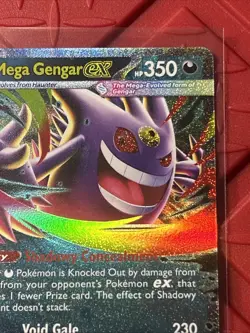 Pokemon TCG Mega Gengar EX 073 Black Star Promo Mega Moonlit Tin NM - Image 4