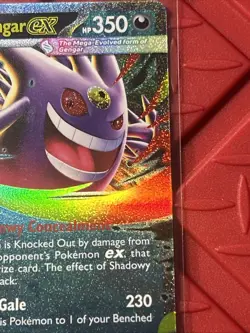 Pokemon TCG Mega Gengar EX 073 Black Star Promo Mega Moonlit Tin NM - Image 5