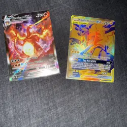 Pokemon Charizard Vmax And Pikachu&zekrom Gx - Image 1