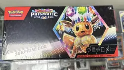 Pokemon Scarlet & Violet Prismatic Evolutions Surprise Box Factory Sealed - Image 1