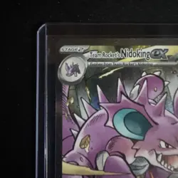 Pokemon TCG Team Rockets Nidoking EX 233/182 Destined Rivals - Image 2