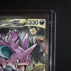 Pokemon TCG Team Rockets Nidoking EX 233/182 Destined Rivals - Image 3