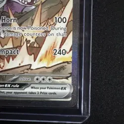 Pokemon TCG Team Rockets Nidoking EX 233/182 Destined Rivals - Image 4
