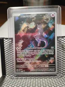 Mewtwo 052 SVP Holo Pokemon 151 UPC Black Star Promo Near Mint 🔥🔥 - Image 2