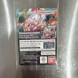 Bandai Monkey D. Luffy Promo Holo Character Card 2026 One Piece CCG US Voyage - Image 2