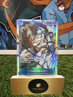 Edward.Newgate OP13-042 - One Piece TCG - SR English Mint Secure Shipping - Image 1