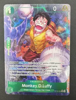 Monkey.D.Luffy Alt Art (OP16-034) | OP16 - The Time of Battle | ENGLISH - Image 1