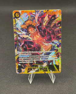 Monkey.D.Luffy (118) OP10-118 SEC Foil One Piece Royal Blood English NM - Image 1