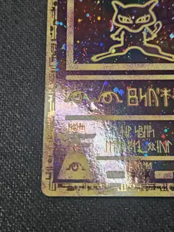 Ancient Mew New Movie Promo Double Holo Foil Rare 1999-2000 Pokemon Card DMG - Image 4