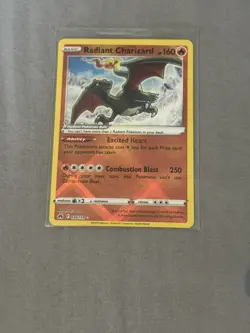 Radiant Charizard 020/159 Crown Zenith Radiant Rare Pokemon Card - Image 1