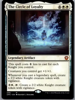The Circle of Loyalty M Commander: Dominaria United 98 NM Normal - Image 1