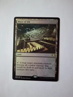 MTG Maze of Ith FOIL Dominaria Remastered Foil NM/M - Image 1