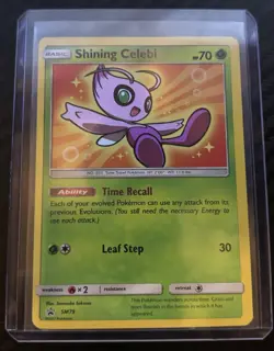 The Pokemon Company Shining Celebi SM79 Promo Holo Shining Legends English 2017 - Image 1