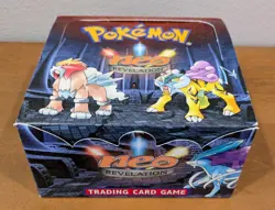 [EMPTY] Pokemon 2001 Unlimited Edition NEO REVELATION Booster Box - Image 1