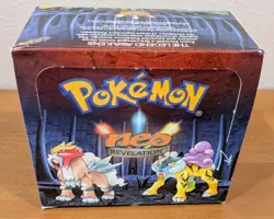 [EMPTY] Pokemon 2001 Unlimited Edition NEO REVELATION Booster Box - Image 5