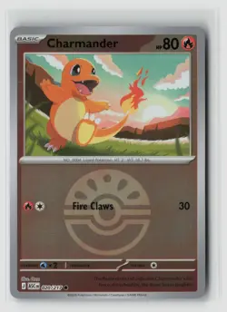Charmander #020/217 Me Ascended Heroes Friend Ball Reverse Holo Pokemon TCG NM - Image 1
