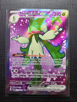 Pokemon TCG - Meowscarada ex 231/193 Ultra Rare - Paldea Evolved - NM - Image 1