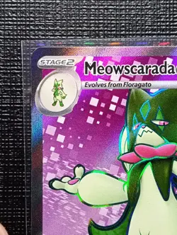 Pokemon TCG - Meowscarada ex 231/193 Ultra Rare - Paldea Evolved - NM - Image 2