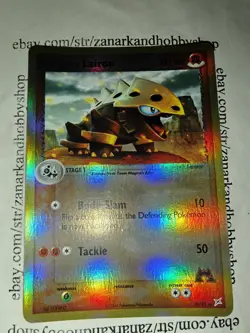 Pokemon Team Magma Lairon 20/95 Team Magma vs Team Aqua REVERSE HOLO NM - Image 1