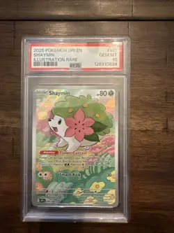 Pokemon 2025 Destined Rivals Shaymin 185/182 PSA GEM MINT 10 - Image 1