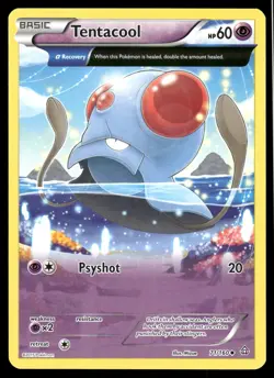 Tentacool 71/160 Uncommon Primal Clash Pokemon Near Mint - Image 1