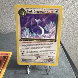 2000 POKEMON 1ST EDITION TEAM ROCKET DARK DRAGONAIR 33/82 UNCOMMON - Image 1