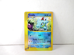 2002 Pokemon Expedition Totodile Reverse Holo #134/165 - Image 1