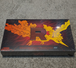 Pokemon Team Rocket Moltres ex Ultra-Premium Collection Box Eng 18 Pck Damaged - Image 1