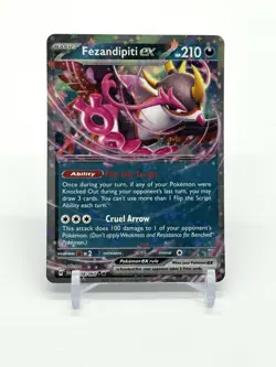 Fezandipiti ex 038/064 Sv: Shrouded Fable Holo Pokemon TCG NM - Image 1