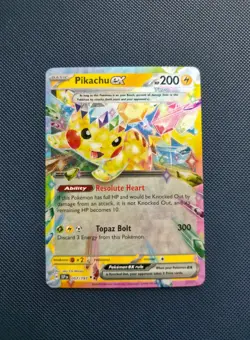 Pokemon Surgjng Sparks | Pikachu EX 057/191 Double Rare | NM - Image 1