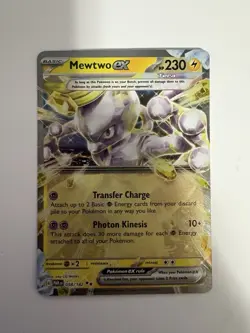 Pokemon TCG Mewtwo EX 058/182 Scarlet & Violet: Paradox Rift - Image 1