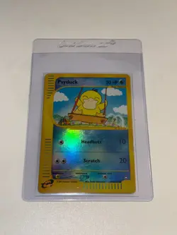 2002 Psyduck 104/147 Aquapolis Reverse Holo Vintage Pokemon E-Reader - Image 5