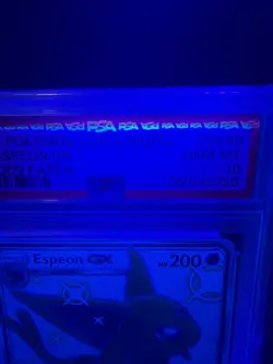 2019 POKEMON ESPEON GX SV60/SV94 HIDDEN FATES SHINY FULL ART PSA 10 - Image 4
