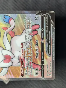 Sylveon V 183/203 - Evolving Skies Full Art Rare Holo Rare Pokemon TCG LP - Image 5