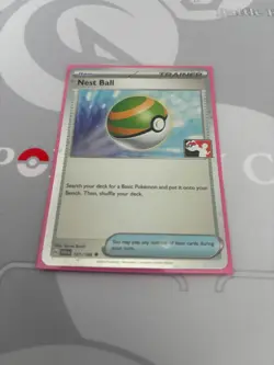 NEST BALL 181/198 Cosmos Holo Play! Pokemon Prize Pack Series Stamped NM/M - Image 1