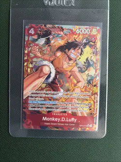 Monkey.D.Luffy Alt Art (OP16-015) | OP16 - The Time of Battle | ENGLISH - Image 1