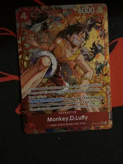 Monkey.D.Luffy Alt Art (OP16-015) | OP16 - The Time of Battle | ENGLISH - Image 3