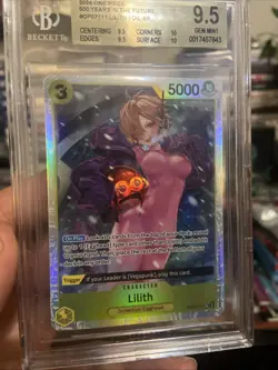 BGS 9.5 One Piece OP07-111 SR Lilith - English - 500 Years in the Future - Image 3