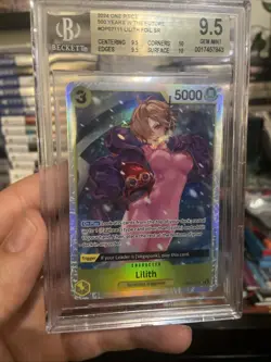 BGS 9.5 One Piece OP07-111 SR Lilith - English - 500 Years in the Future - Image 4