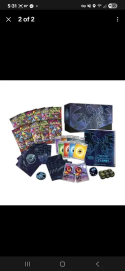 Phantasmal Flames Pokemon Center Etb - PLS READ DESCRIPTION - Image 2