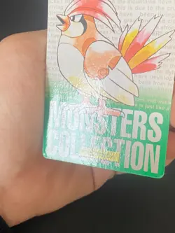 JAPANESE POKEMON PIDGEOTTO No.017 CARDDASS GREEN 1996 ROUCOUPS -VG - Image 4