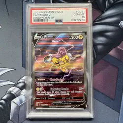 PSA 10! Raikou V (GG41/GG70) Crown Zenith S&V Illustration Rare Pokemon Card! - Image 1