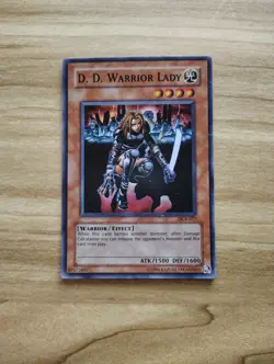 Yu-Gi-Oh! - D.D. Warrior Lady - Super Rare / Holo - DCR-027 - Image 1