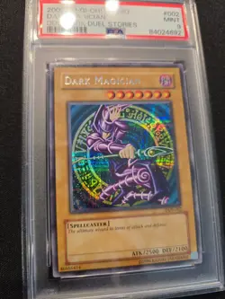 Yu-Gi-Oh! Dark Magician Dark Duel Stories Promo DDS-002 PSA 9 Mint - Image 1