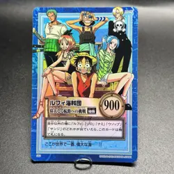 Luffy Pirates 2001 S82 One Piece Carddass Hyper Battle Holo Japanese Bandai - Image 3