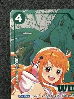 One Piece Nami P-102 Winner Stamp Promo English - Image 5
