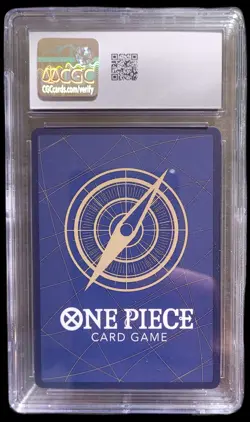 Monkey D. Luffy OP02-062 SR CGC 10 Gem Mint Paramount War One Piece TCG - Image 2