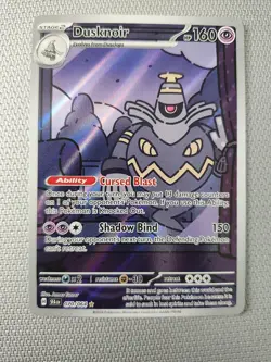 Pokemon Dusknoir Card 070/064 Illustration Rare, Shrouded Fable, NM Condition - Image 1