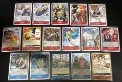 One Piece Whitebeard Pirates Theme 31 Card Lot Marco/Izo/Whitey Bay/Thatch/Ace - Image 2